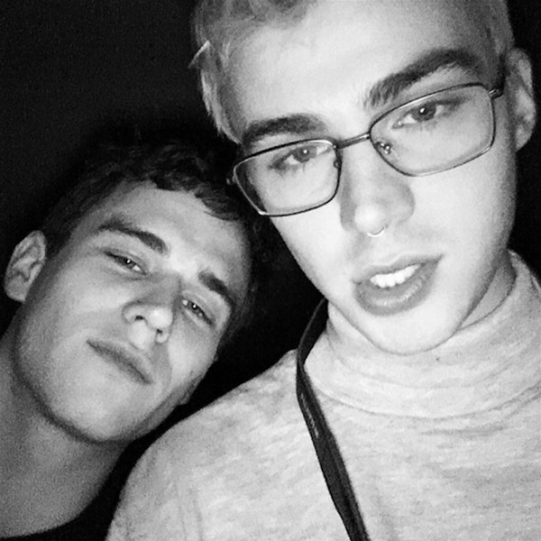 Brandon Flynn, Miles Heizer Brandon Flynn, Miles Heizer